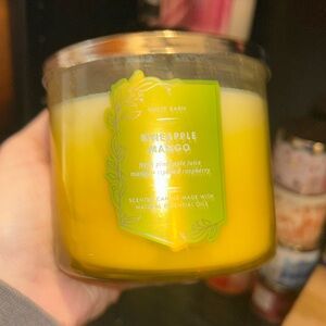 Bath and Body Works Pineapple Mango 3 Wick Candle Original Release